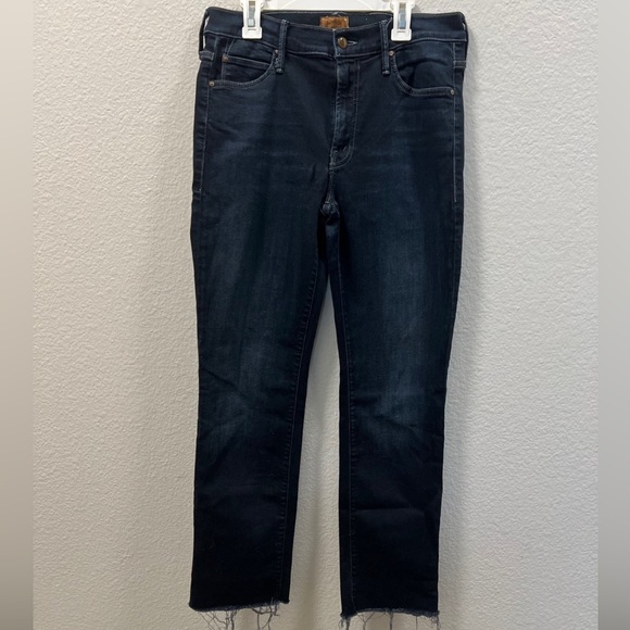 MOTHER The Rasca Ankle Snippet Coffee, Tea or Me Size 28 - Picture 1 of 7